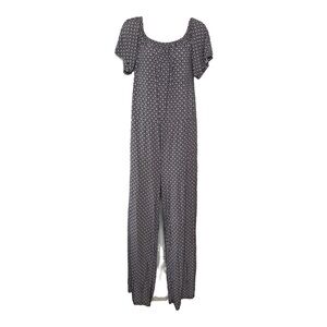 Exist Black and White Jumpsuit